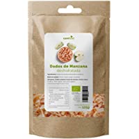 Dados de Manzana deshidratada ecológica 125gr Carefood | 100% natural BIO sin azúcar | Snack natural y saludable…